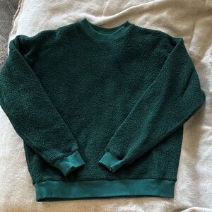 Outdoor Voices Forest Green Crewneck Sweater